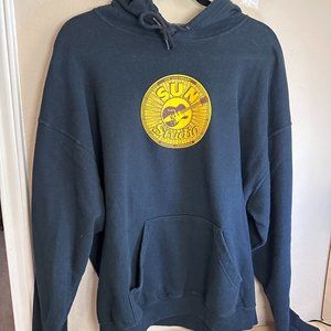 SUN RECORDS LOGO ZIP HOODIE Size 2 XL